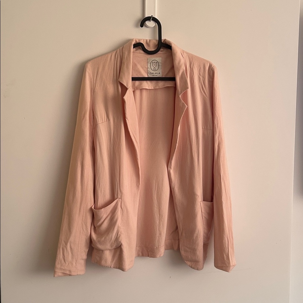 Aritzia Talula Light Pink Jacket/Blazer Size 0